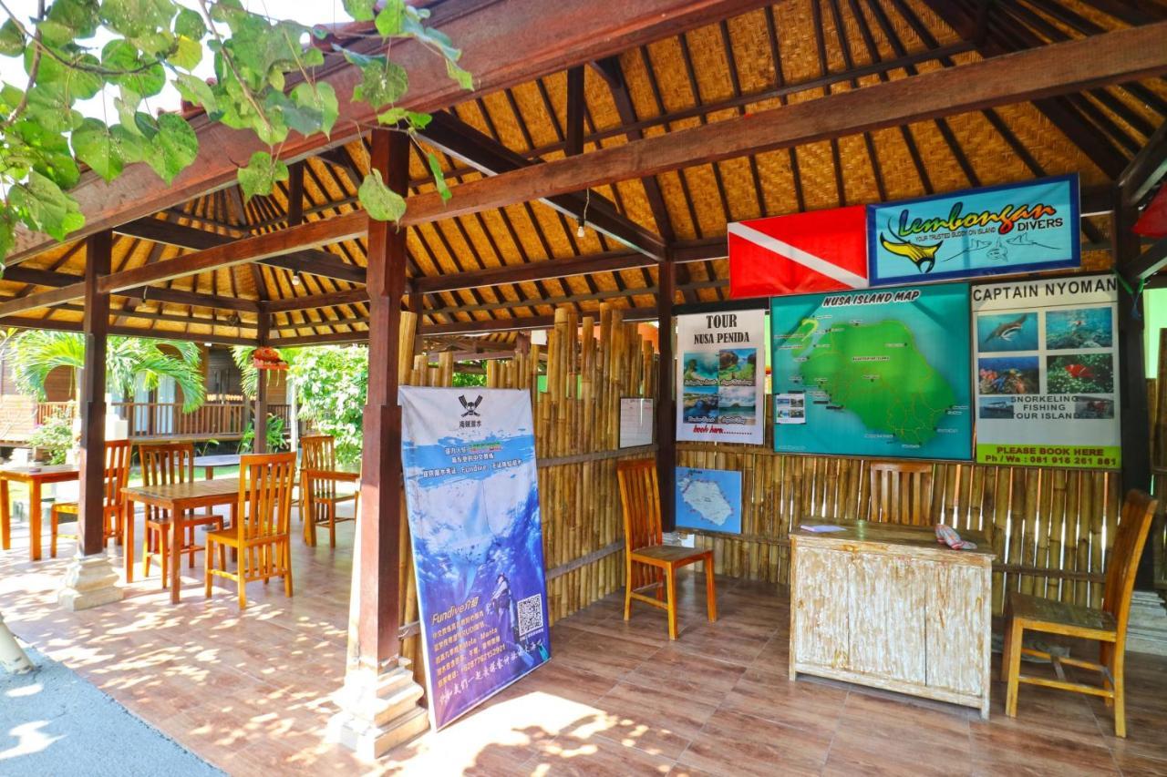 Nyoman Guesthouse And Grill Нуса-Лембонган Экстерьер фото